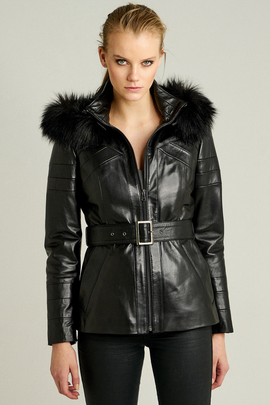 Carmela Women's Leather Jacket