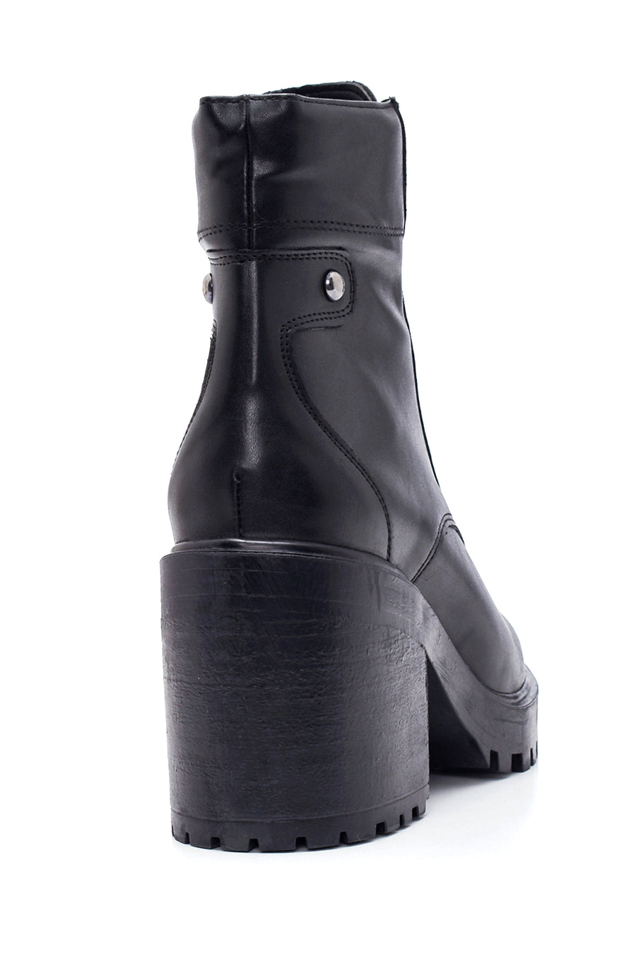 Women's Leather Heeled Boots