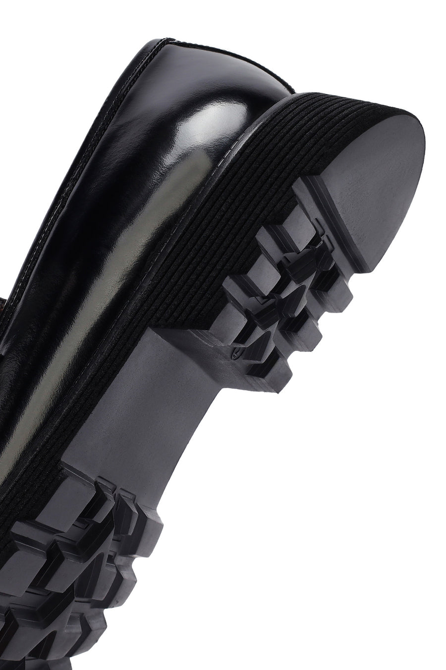 Male Black Leather Classic Loafer