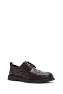 Derimod Fly Male Brown Lace-up Leather Casual Shoes | Derimod