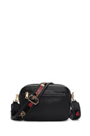 Women's Black Long Strap Crossbody Bag | Derimod