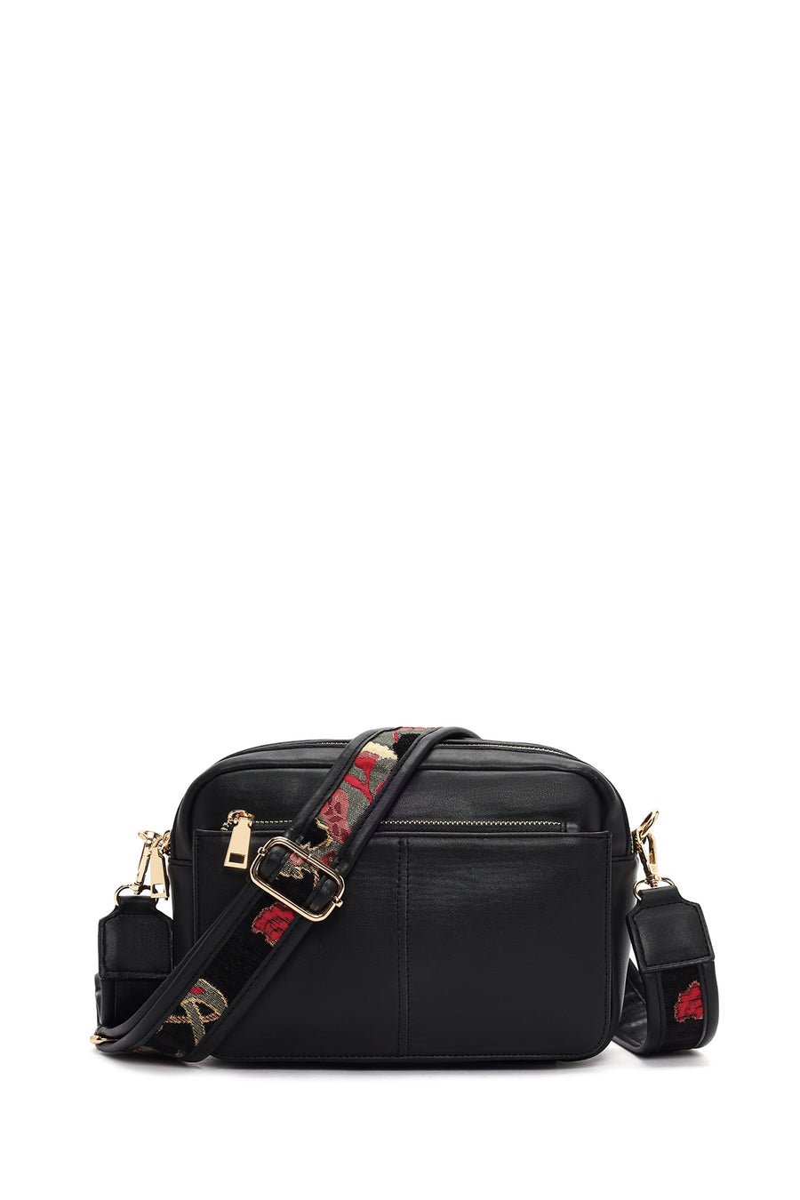 Women's Black Long Strap Crossbody Bag 24SBD211418 | Derimod
