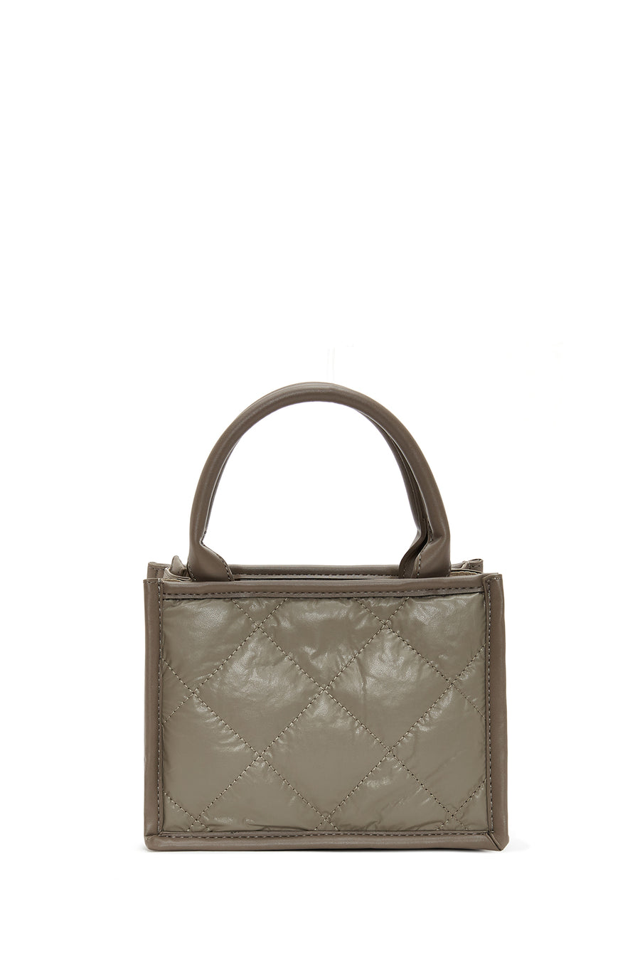 Women's Green Quilted Handbag