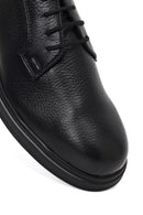 Men's Black Lace-Up Leather Casual Shoes | Derimod