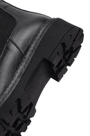 Woman Black Thick-Soled Chelsea Boots | Derimod