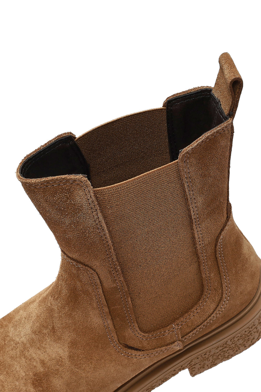 Women's Mink Suede Leather Chelsea Boot
