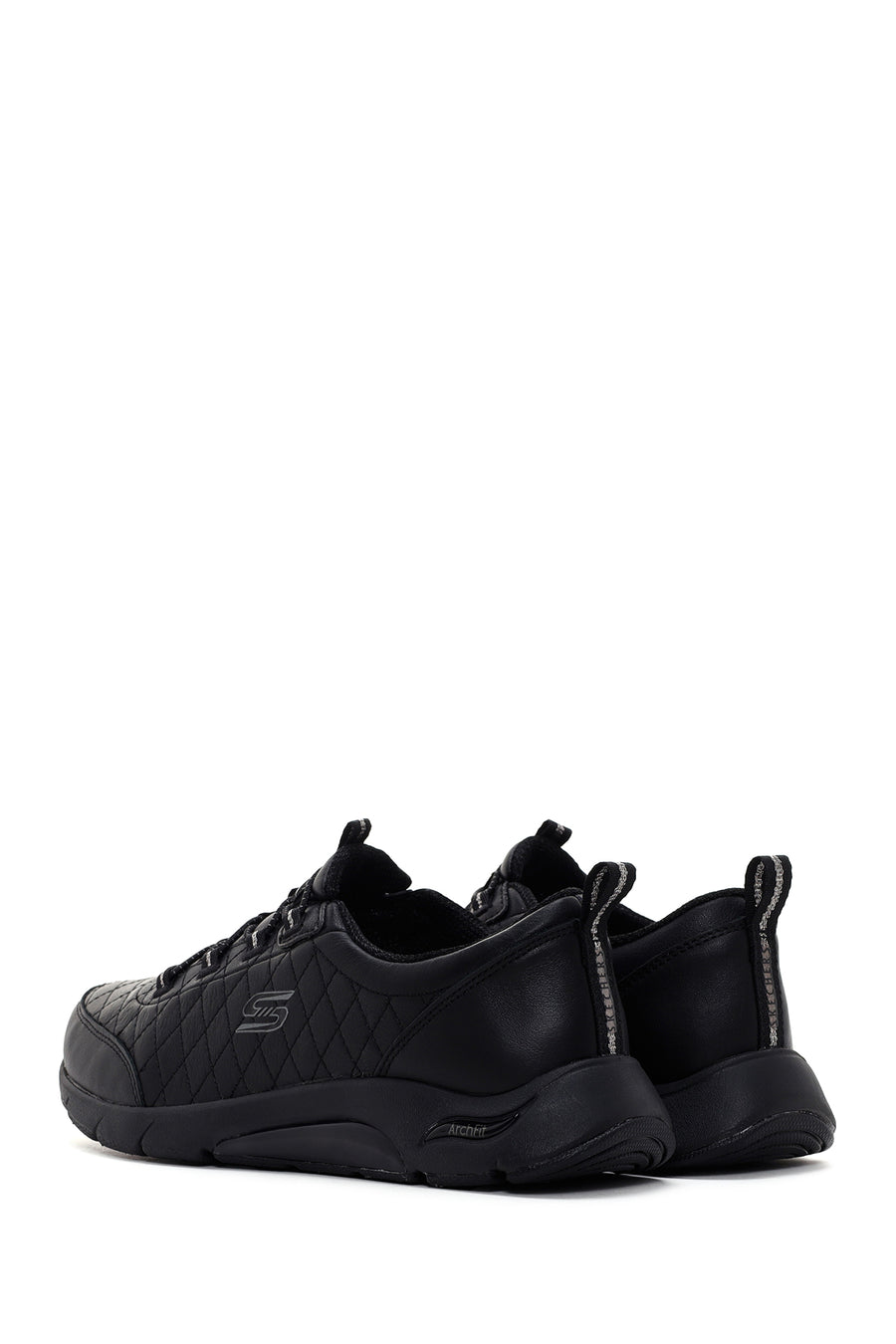 Women's Black Skechers Skech-Air Arch Fit Sneaker