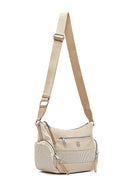 Women's Beige Long Strap Crossbody Bag | Derimod