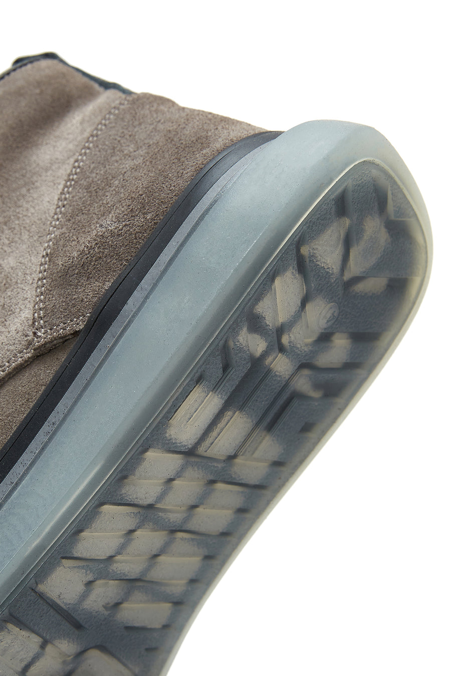 Men's Gray Leather Boots