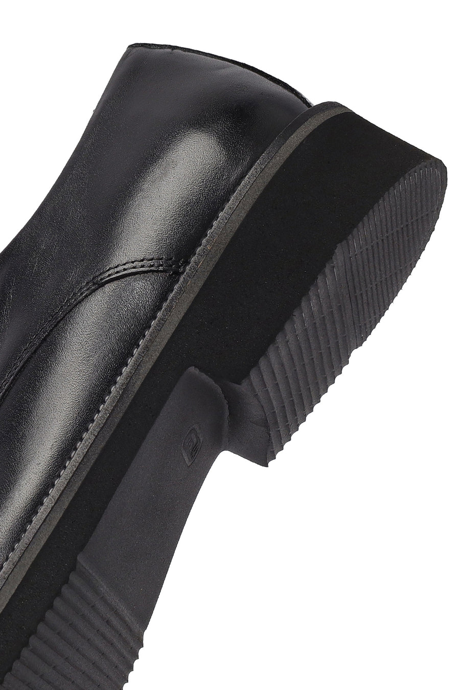 Men's Black Lace-Up Leather Classic Shoes