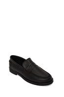Kadın Siyah Deri Loafer | Derimod