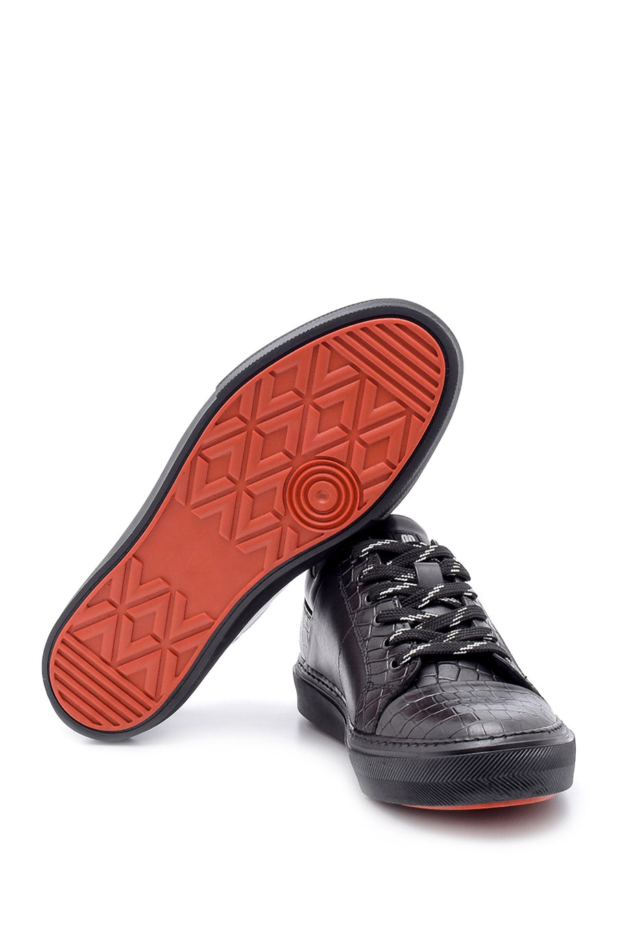 Men's Leather Crocodile Pattern Sneaker