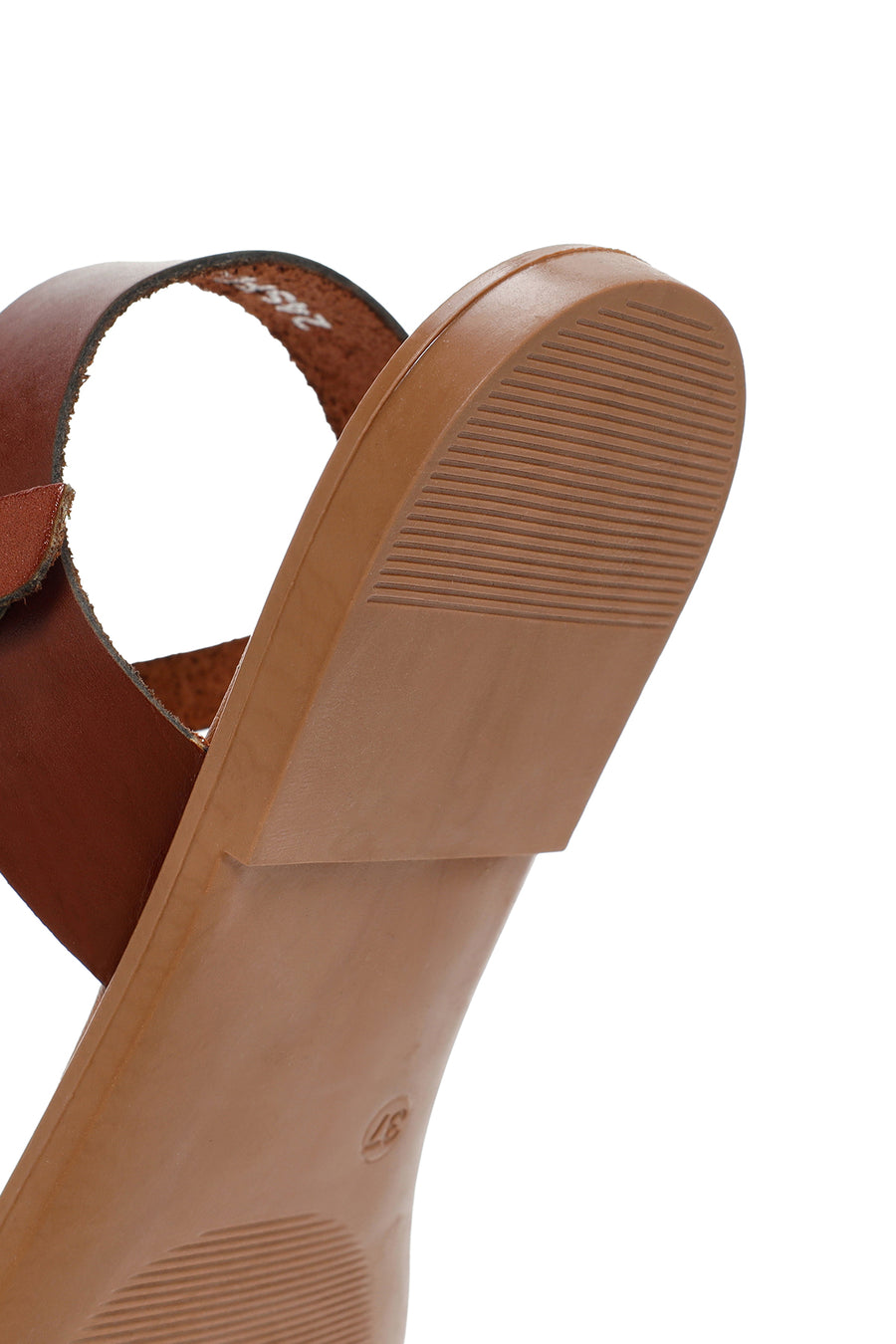 Women's Brown Leather Bodrum Sandals
