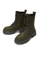 Women's Leather Zipper Boots | Derimod
