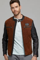 Gasol Men's Leather Jacket | Derimod