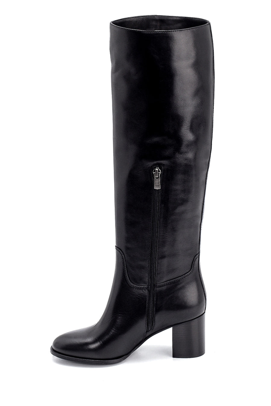 Women's Leather Heeled Boots