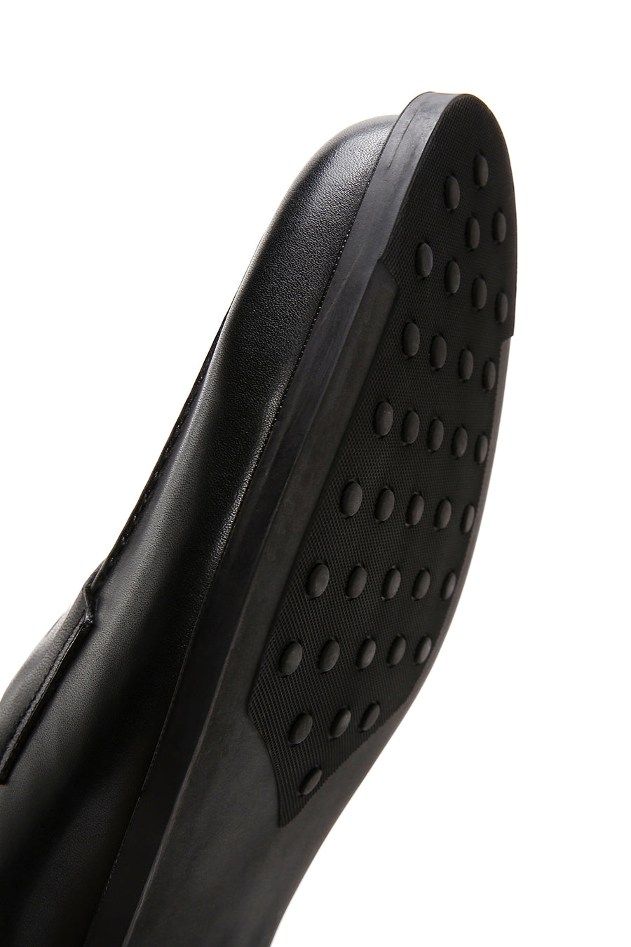 Men's Black Large Size Leather Classic Shoes