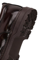 Male Brown Lace-up Thick-Soled Leather Casual Shoes | Derimod