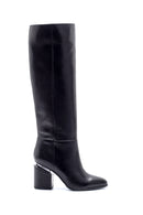 Women's Leather Heeled Boots | Derimod