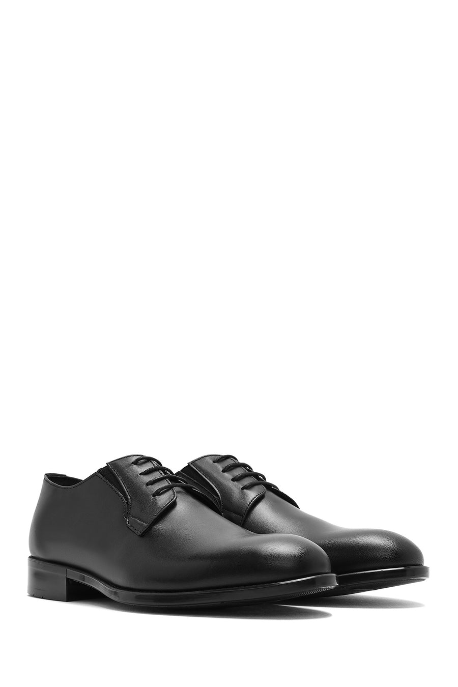 Men's Black Leather Classic Shoes