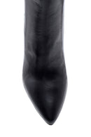 Women's Leather Gritti For Derimod Heeled Boots | Derimod
