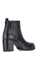 Heeled Women's Leather Boots | Derimod