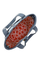 Woman Blue Long-Strap Classic Shoulder Bag | Derimod