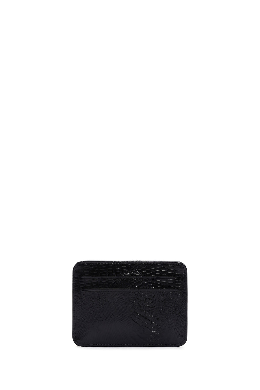Men's Black Leather Card Holder