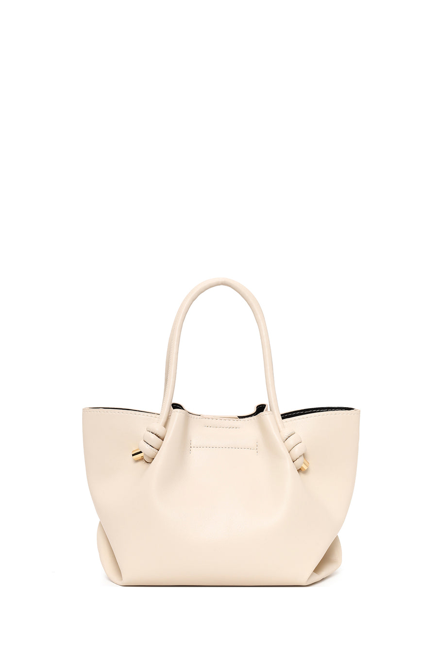 Woman Cream Long-Shoulder-Strap Mini Underarm Bag