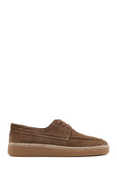 Men's Mink Lace-Up Suede Leather Casual Shoes | Derimod