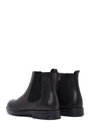 Male Black Leather Chelsea Boots | Derimod