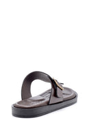 Men's Leather Slippers | Derimod