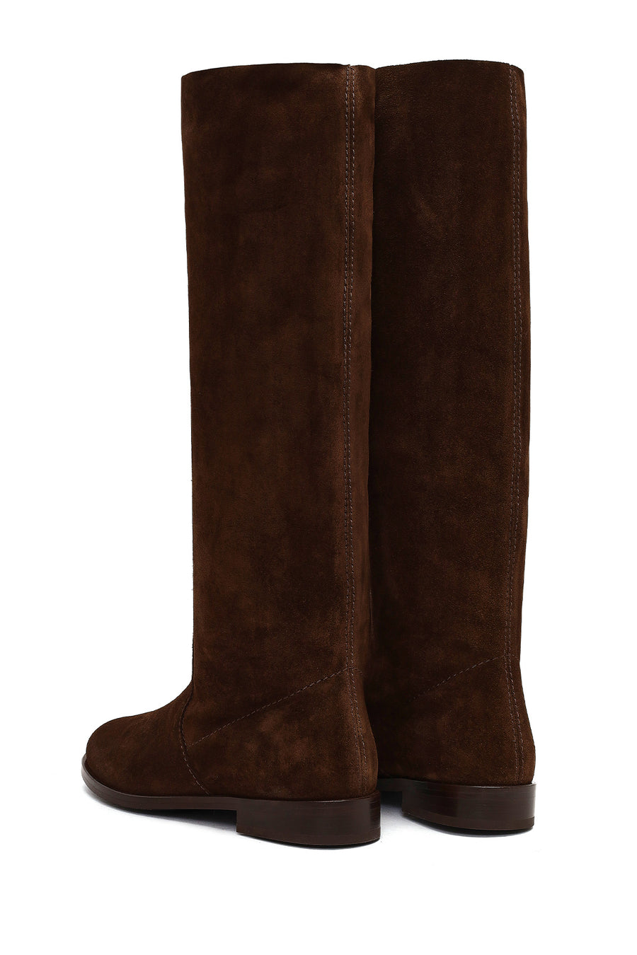 Women's Brown Suede Leather Boot