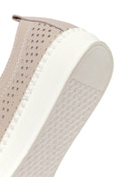 Woman Mink Leather Comfort Shoes | Derimod