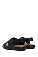 Camper Women's Black Pelotas Flota Sandals | Derimod