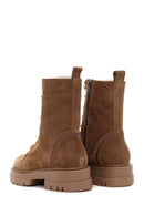 Women's Tan Suede Boots | Derimod