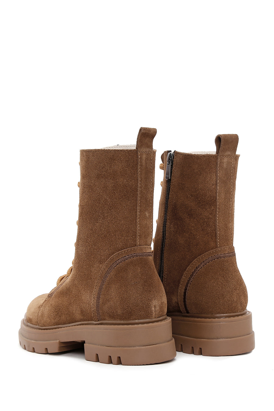 Women's Tan Suede Boots