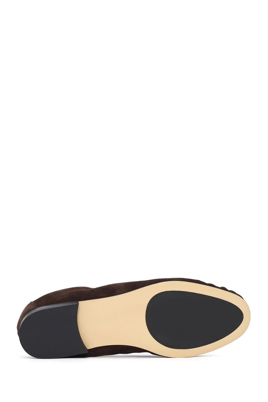 Women's Brown Suede Leather Masculine Loafer