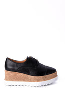 Women's High-Sole Sneaker | Derimod