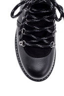 Women's Leather Feather Detailed Boots | Derimod