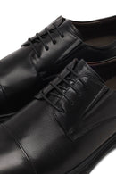 Men's Black Lace-Up Leather Classic Shoe | Derimod