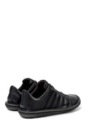 Camper Men's Black Beetle Trek Leather Shoes | Derimod
