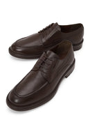 Male Brown Lace-Up Leather Casual Shoes | Derimod