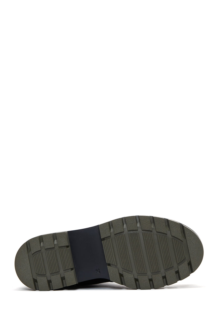 Women's Black Thick Soled Chelsea Boots