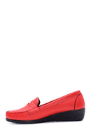 Kadın Kırmızı Dolgu Topuklu Loafer | Derimod
