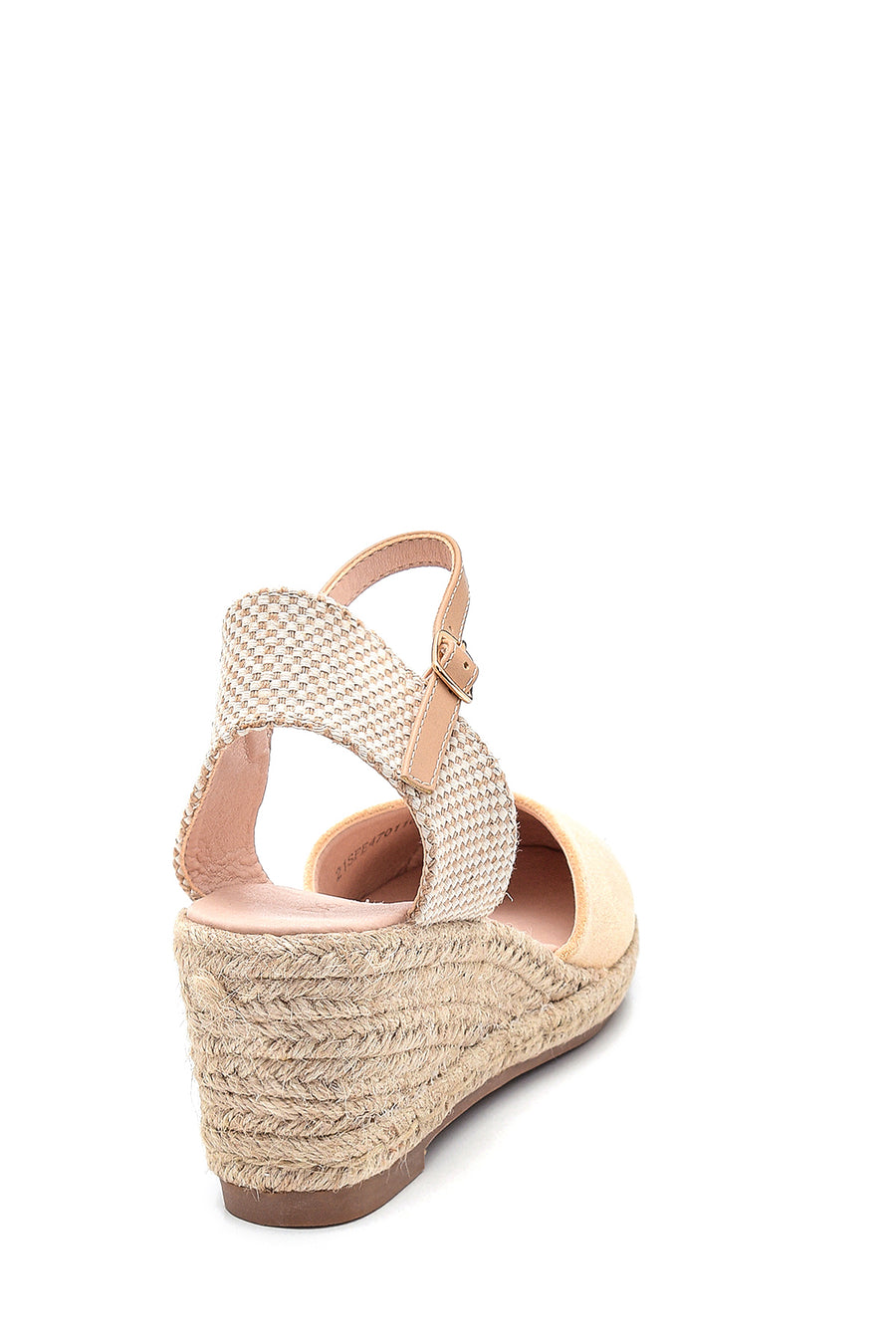 Women's Straw Wedge Heeled Sandals