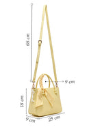 Women's Yellow Long Strap Accessory Handbag | Derimod