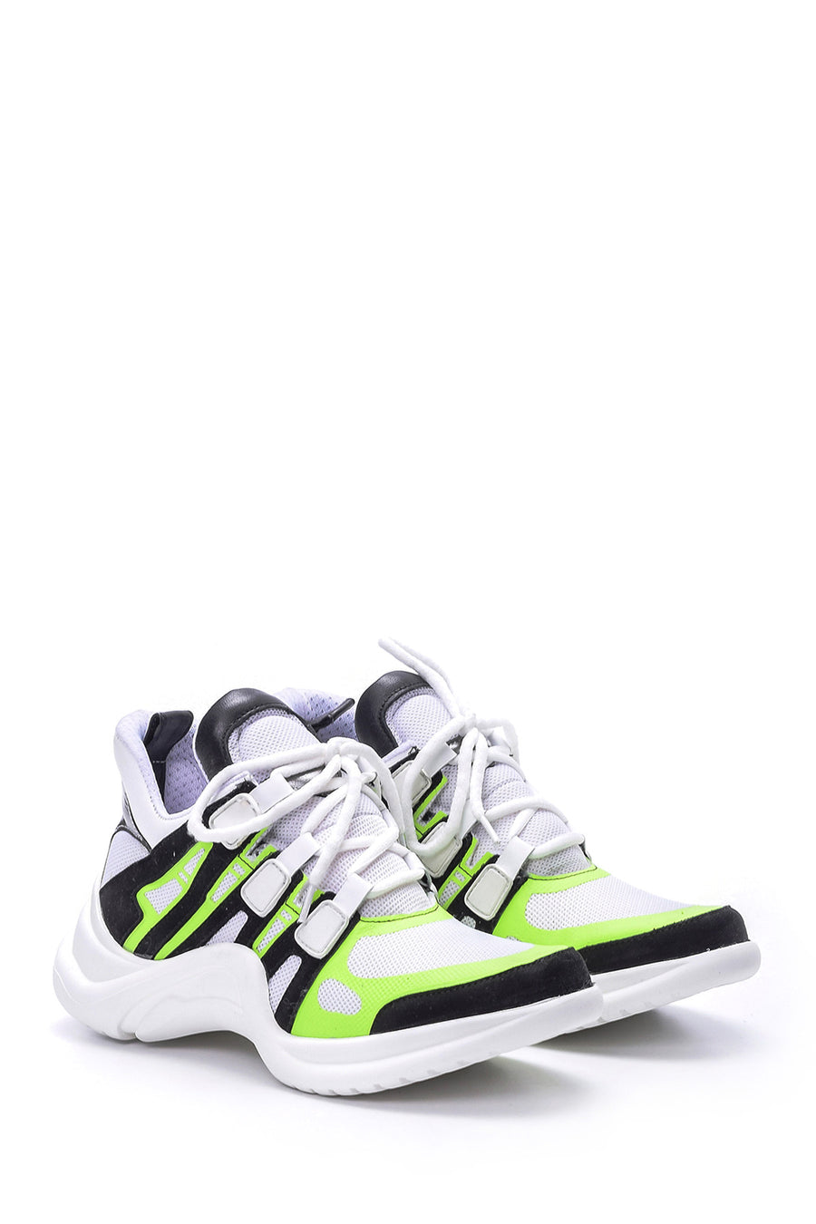 Women's Silver Detailed Sneaker