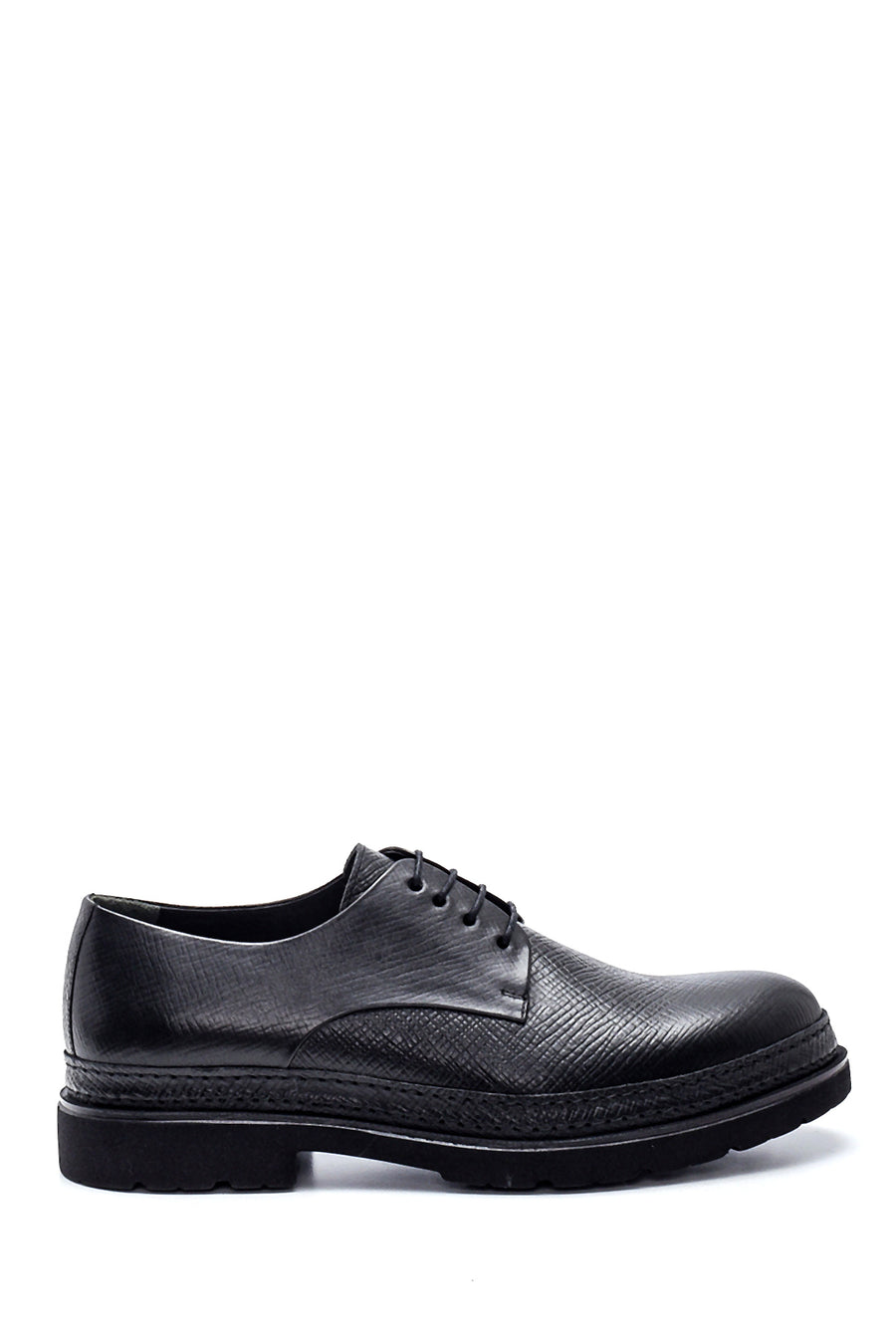 Men's Leather Printed Shoes 21WFD644326 | Derimod