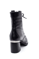 Women's Heeled Leather Boots | Derimod